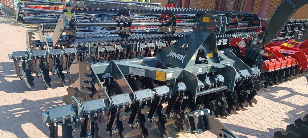 Agregat Brona talerzowa Janpol Strumyk UniTech talerzówka wał zamiana