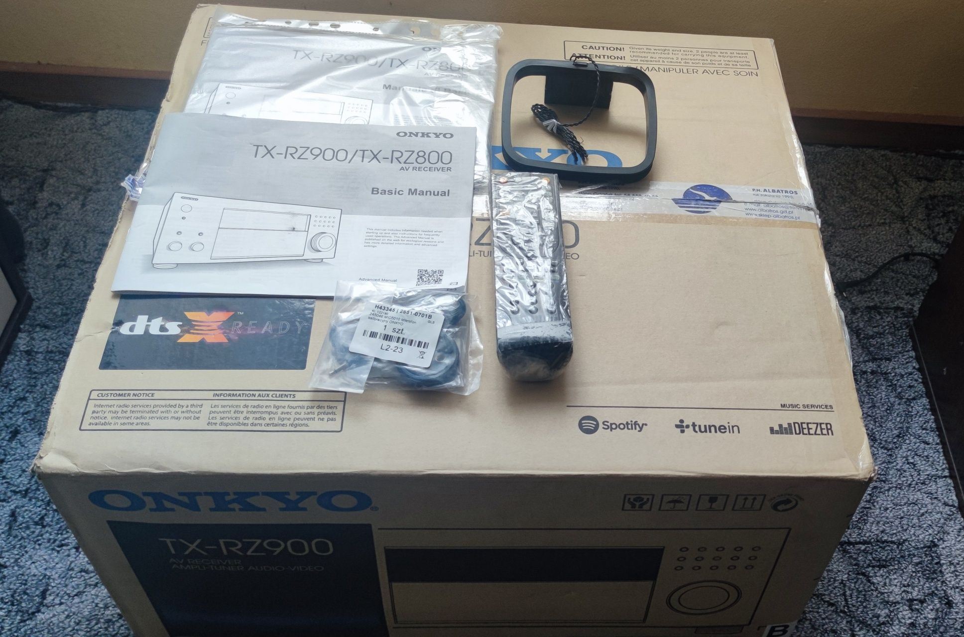 Onkyo TX-RZ900 Atmos, 4K HDR,  7.2 200w