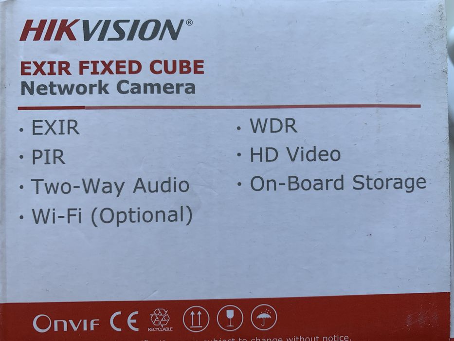 Камера видеонаблюдения Hikvision Хиквижн звуковая