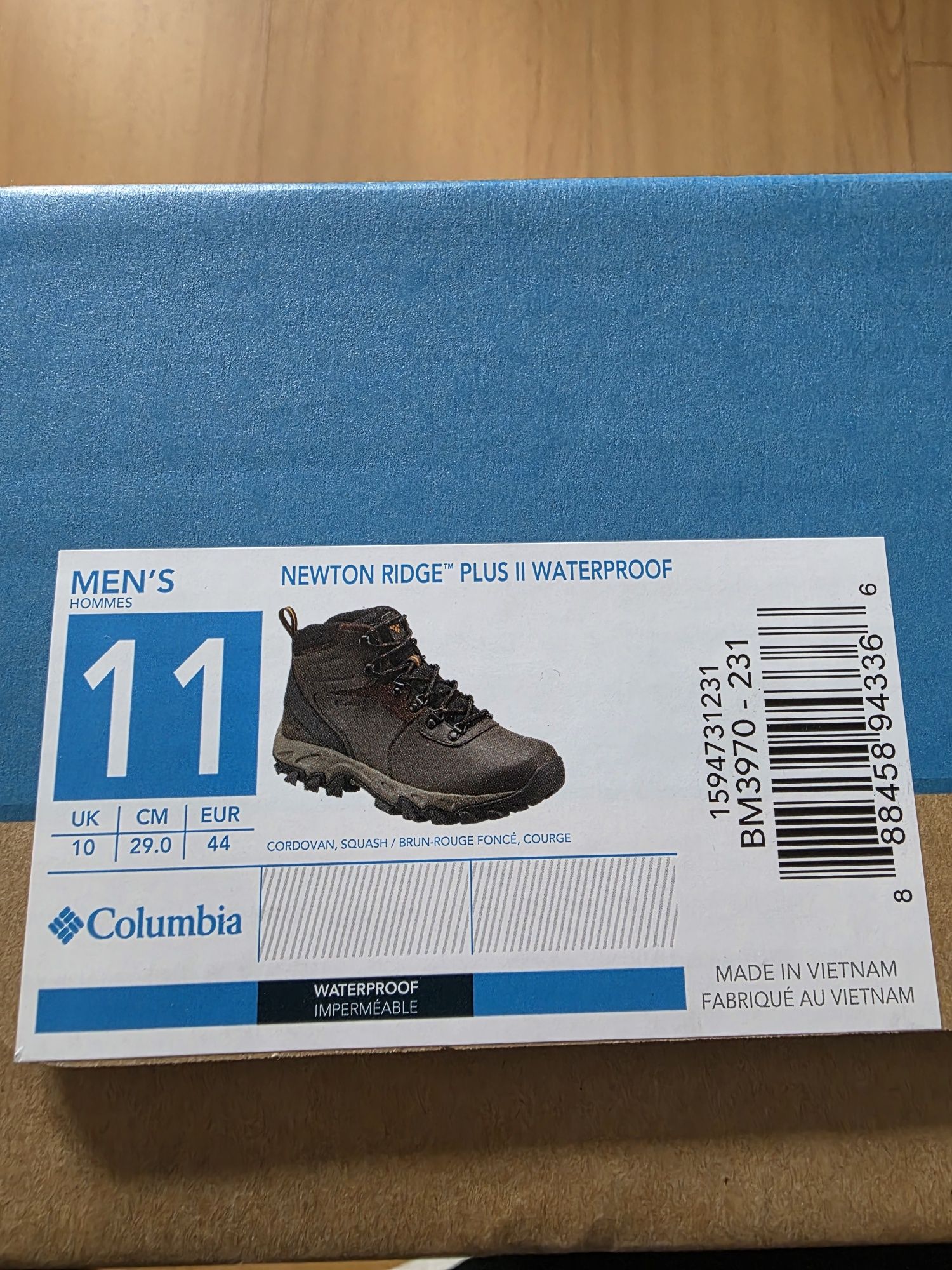 Botas Homem Columbia 44 novas