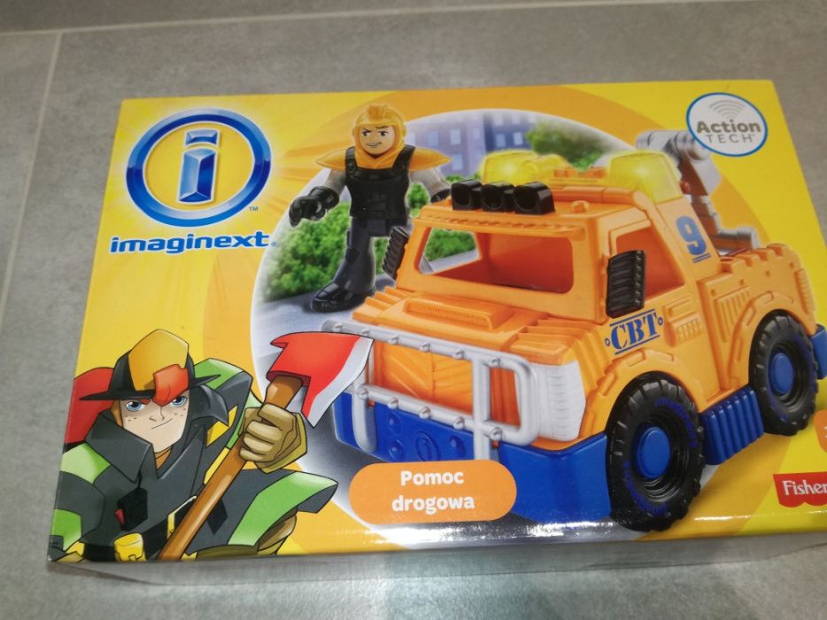 Nowe samochody Imaginext Fisher Price