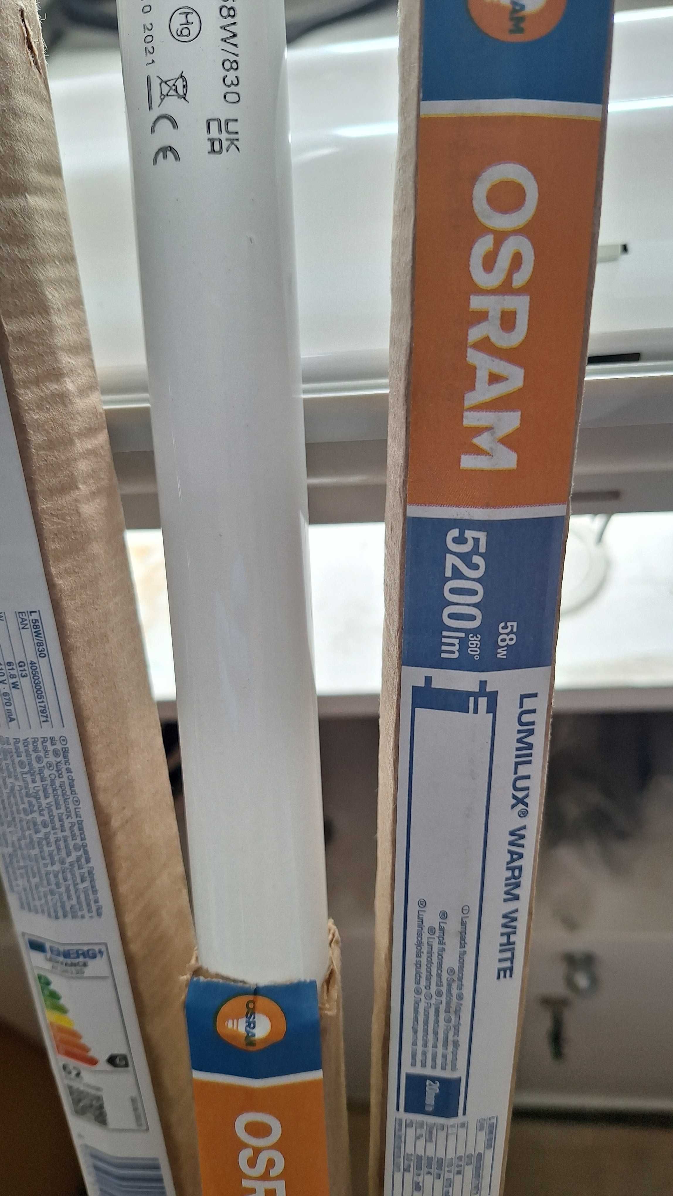 Świetlowka Osram 58W 5200 lm nowa posiadam 5 sztuk