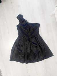 Sukienka rozkloszowana satynowa Orsay, r.M/L