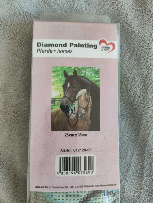 Obrazy Diamond paiting  Konie (2sz)
