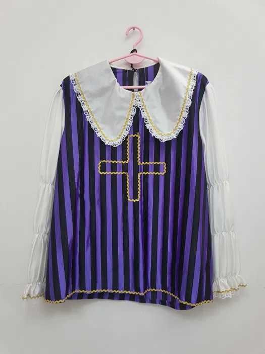 Strój karnawałowy bluzka Trzej Muszkieterowie dworzanin AM067