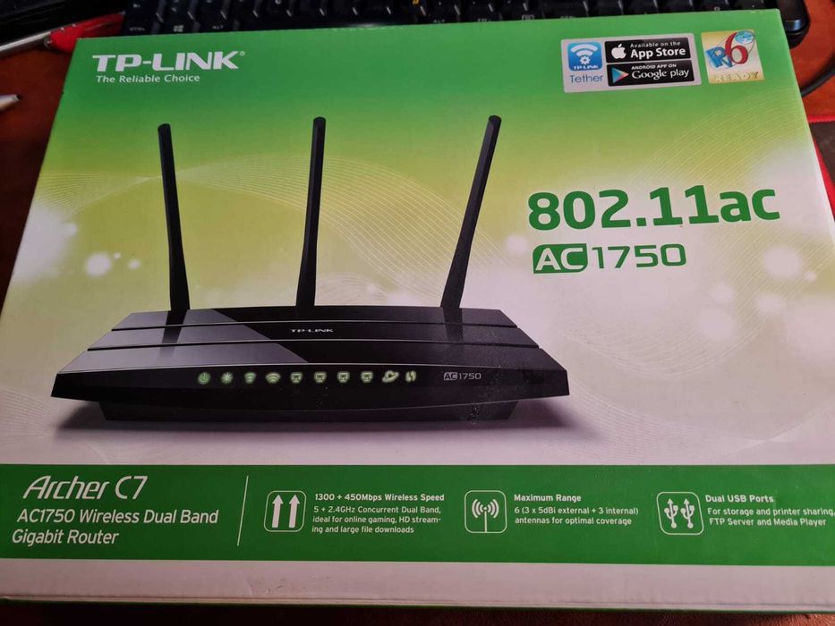 Router TP-LINK AC 1750 Archer C7