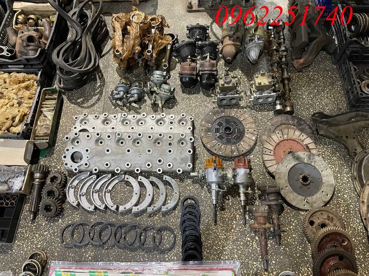 Запчастини двигуна Газ 51, Газ 52, Газ 69, Львівський навантажувач