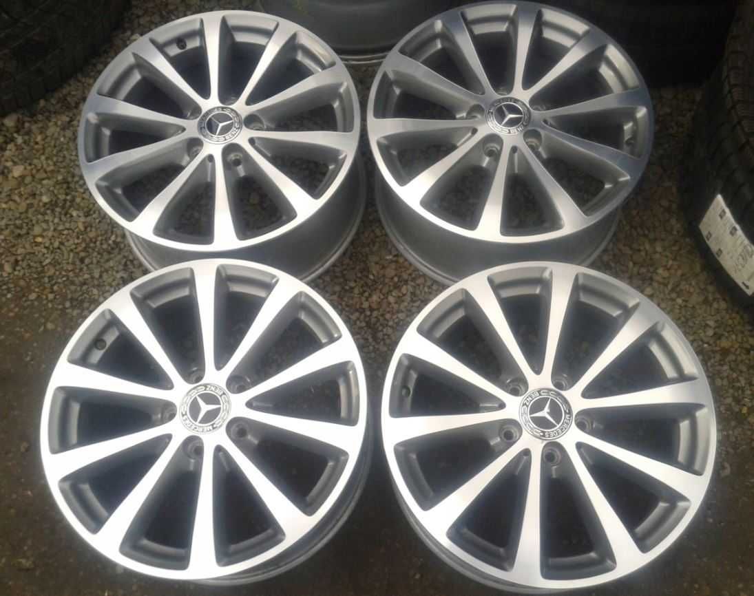 Felgi Alu R17'' 5x112 szare w447 vito viano w156 glk gla glb glc w253