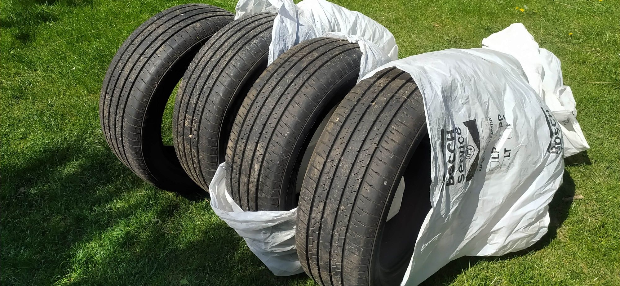 4x Opony Bridgestone 235/55  R18 letnie 7mm