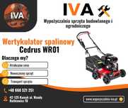 Wynajem wertykulator spalinowy  wypożyczalnia sprzętu