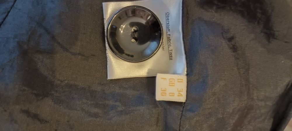 Czarny żakiet elegancki 36/38