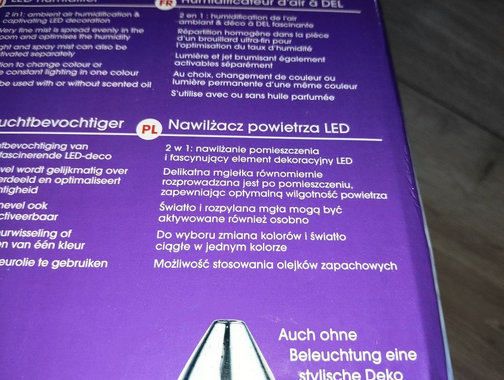 Nawilżacz powietrza LED