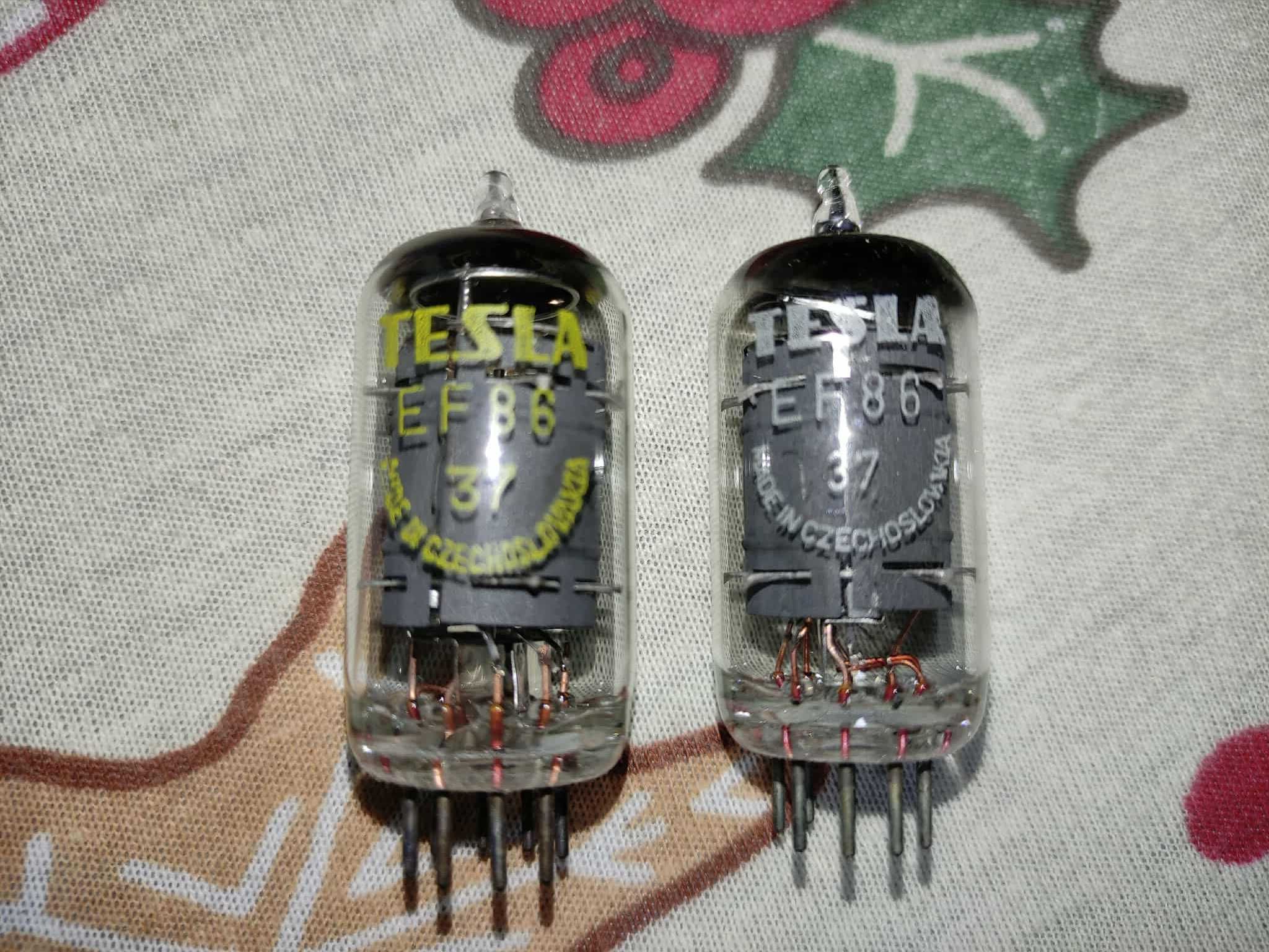 LAMPY elektronowa TESLA EF86 37 2 sztuki