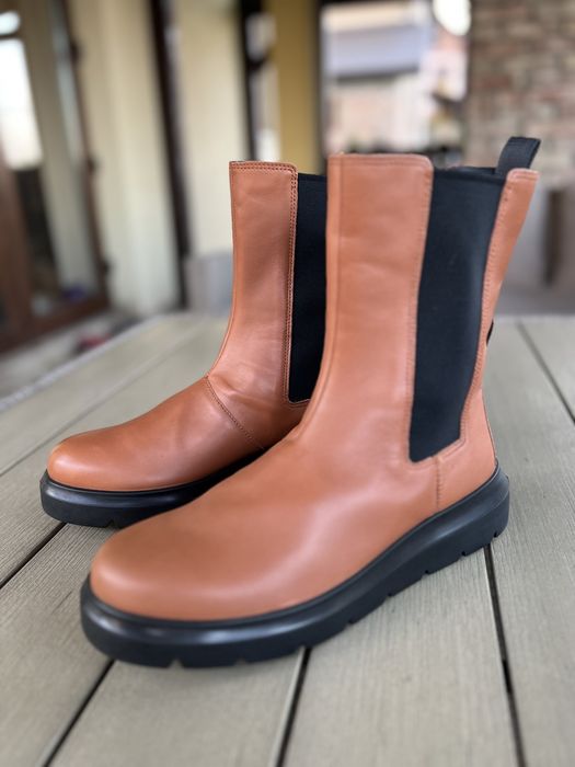 Черевики жіночі челсі  39р коричневі