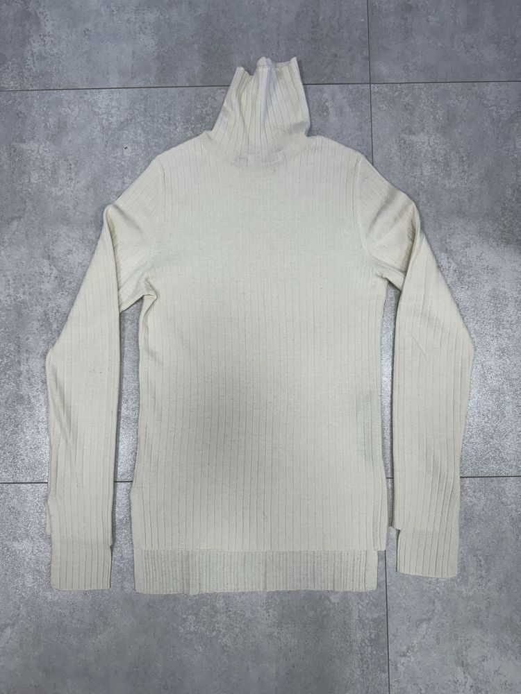 Sweter z golfem Zara 100% wełna