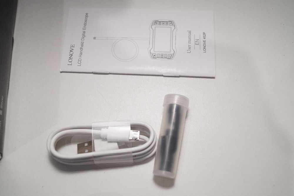 Endoskop kamera inspekcyjna endoskopowa LONOVE 8mm 5m LED