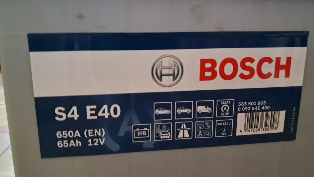 Акб аккумулятор Bosch EFB Start-stop обмен