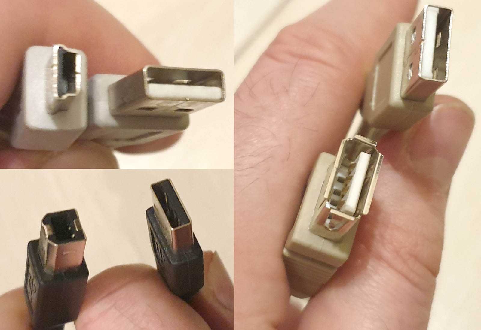 Przewody USB mikro, LAN, SATA, 3xRCA, Jack -  do wyboru