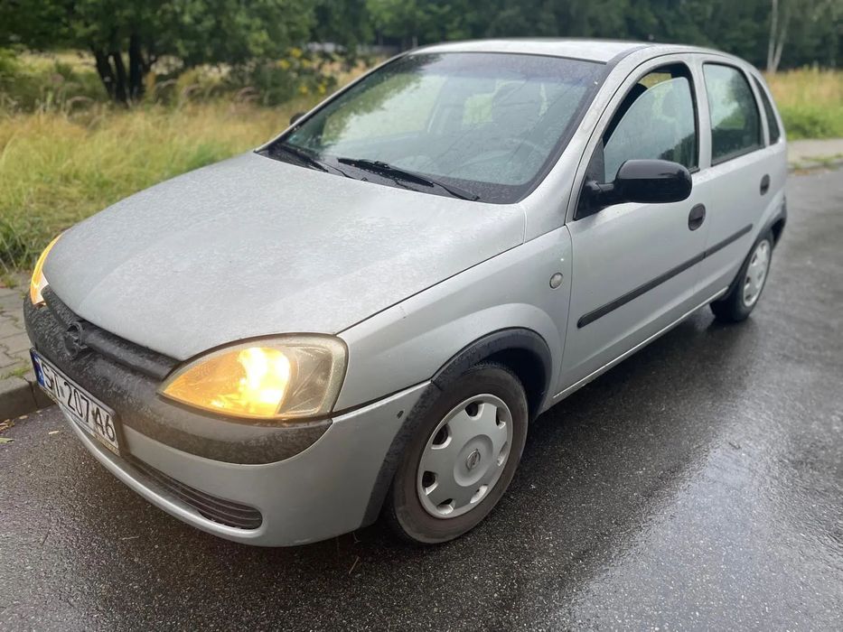Opel Corsa Corsa 1.0Gaz do 2033r 1wł kraj  2003r .191tkm -nowe badanie techn