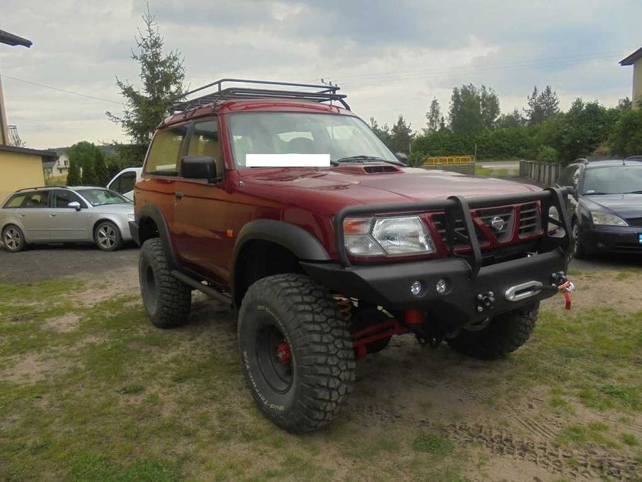Zderzak Nissan Patrol GR y61 do Off-road do spawania