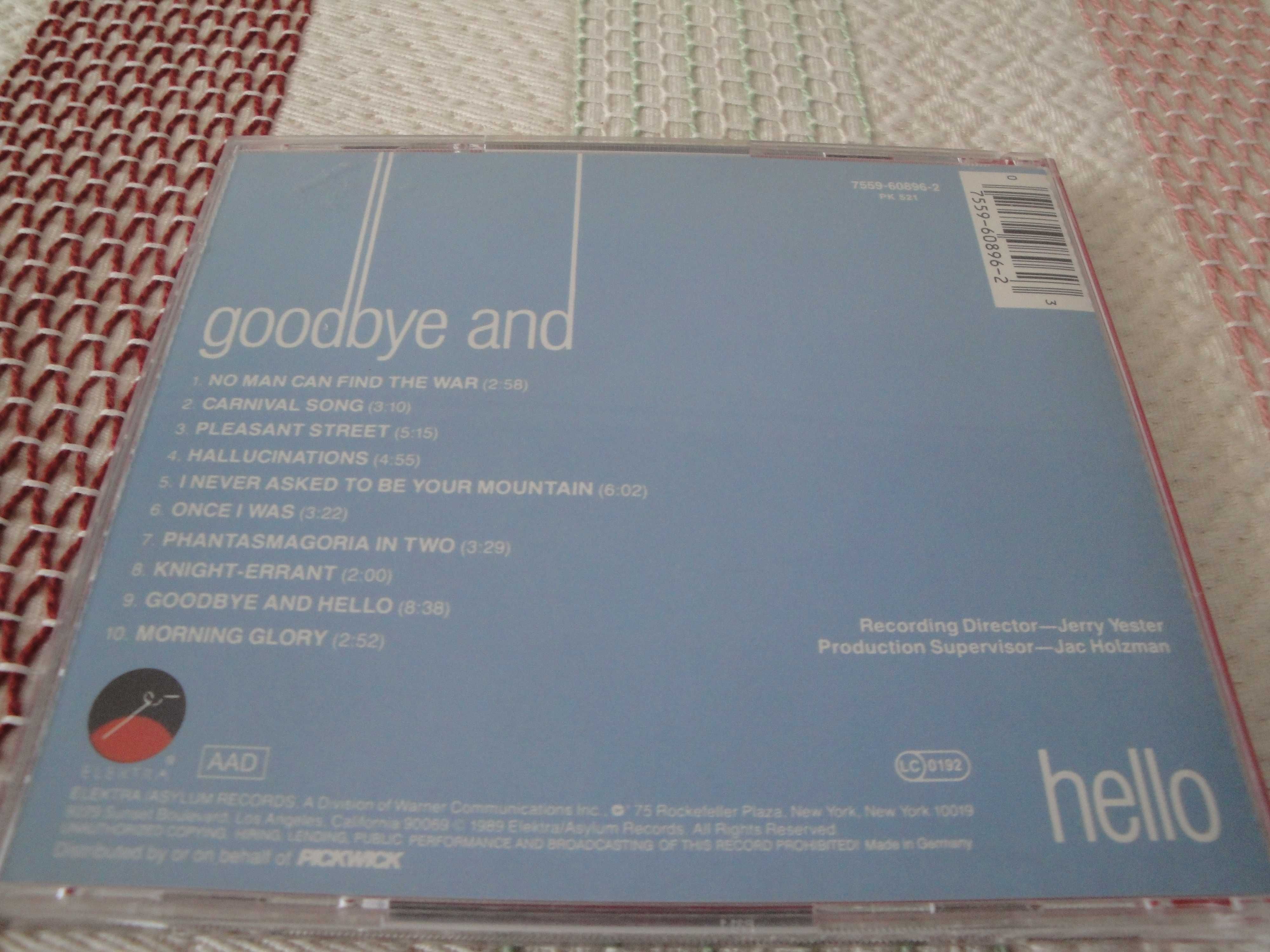 Tim Buckley - Goodby and Hello (CD)