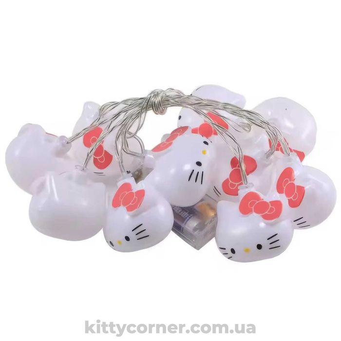 Гірлянда лед/led Hello Kitty декоративна гірлянда для кімнати USB 2 м