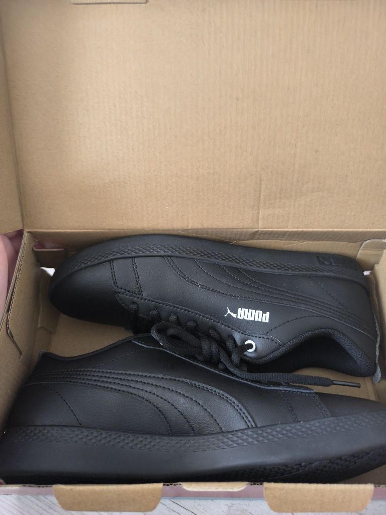 Жіночі кеди низькі Puma Smash 36520803 39 (6) 25 см Black (40595050535