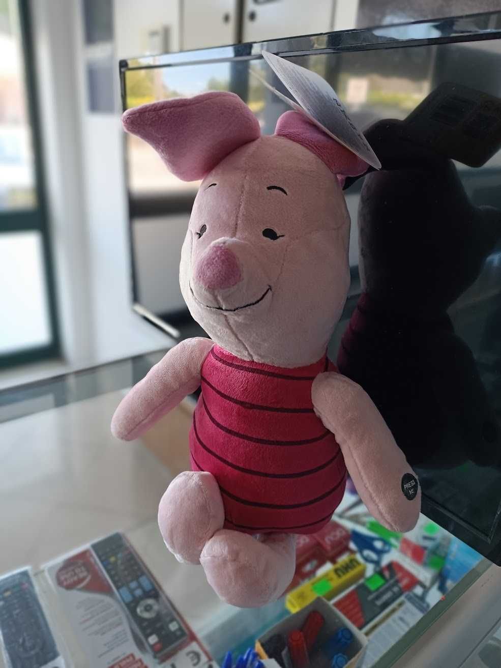 Novidade:Peluche Piglet Winnie the Pooh 40cm/30cm com som