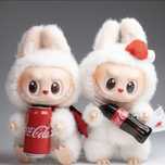 Labubu Coca Cola, Лабубу Кока Кола, іграшка, брелок