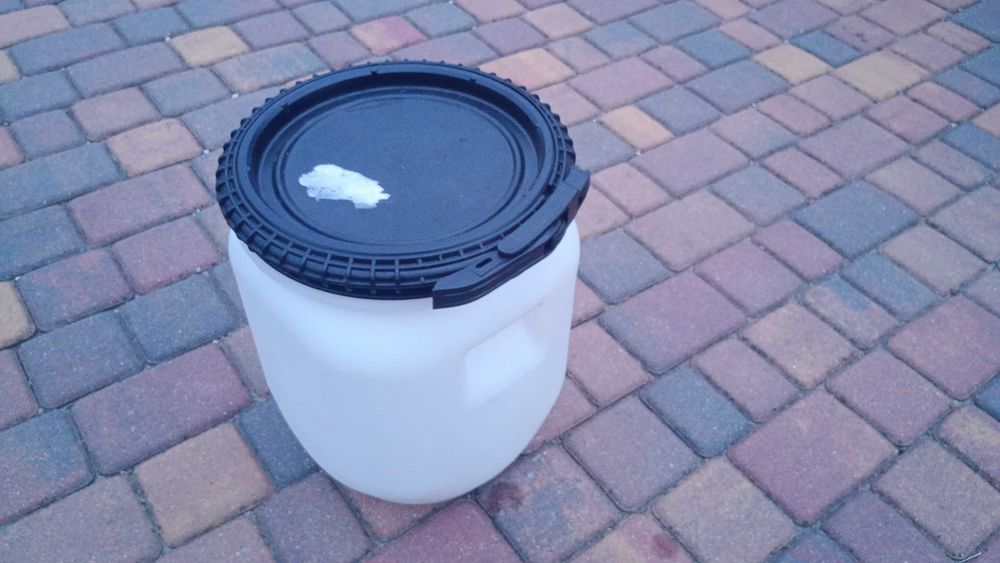 Beczka beczki plastikowa 20 l Kiszenia Kapusty