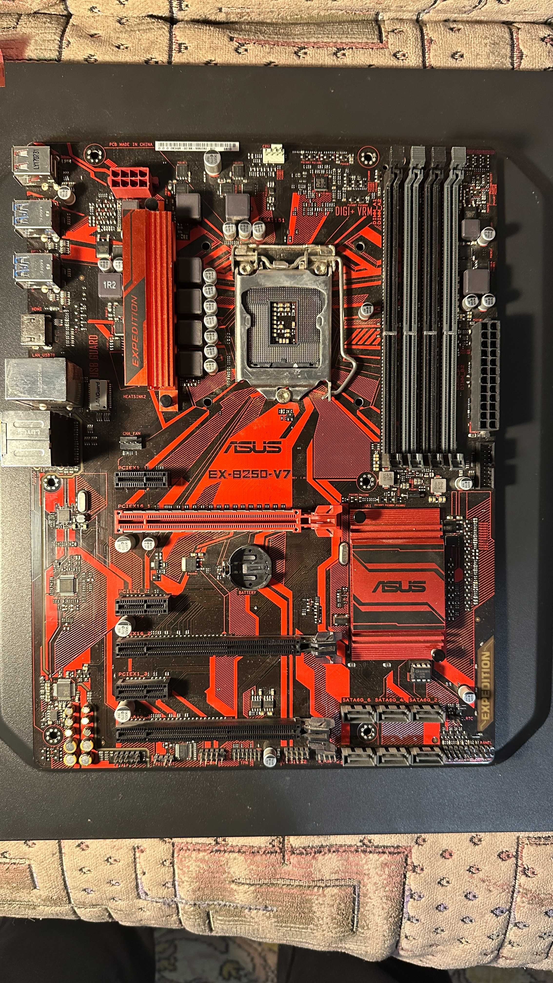 НА ДОНОРА: Материнська плата Asus EX-B250-V7 (s1151, Intel B250)