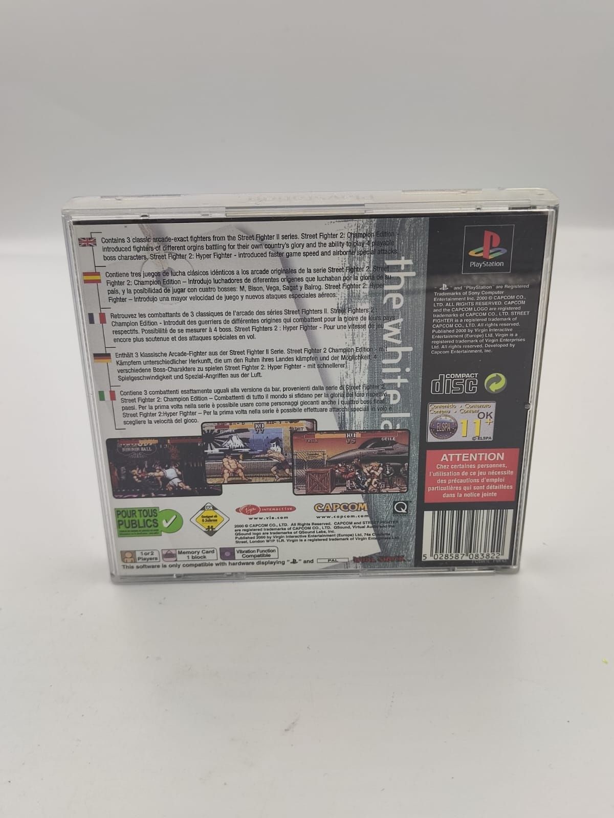Street Fighter Collection 2 Ps1 nr 0514
