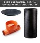 Studnia 315 - 1m z kinetą i pokrywą