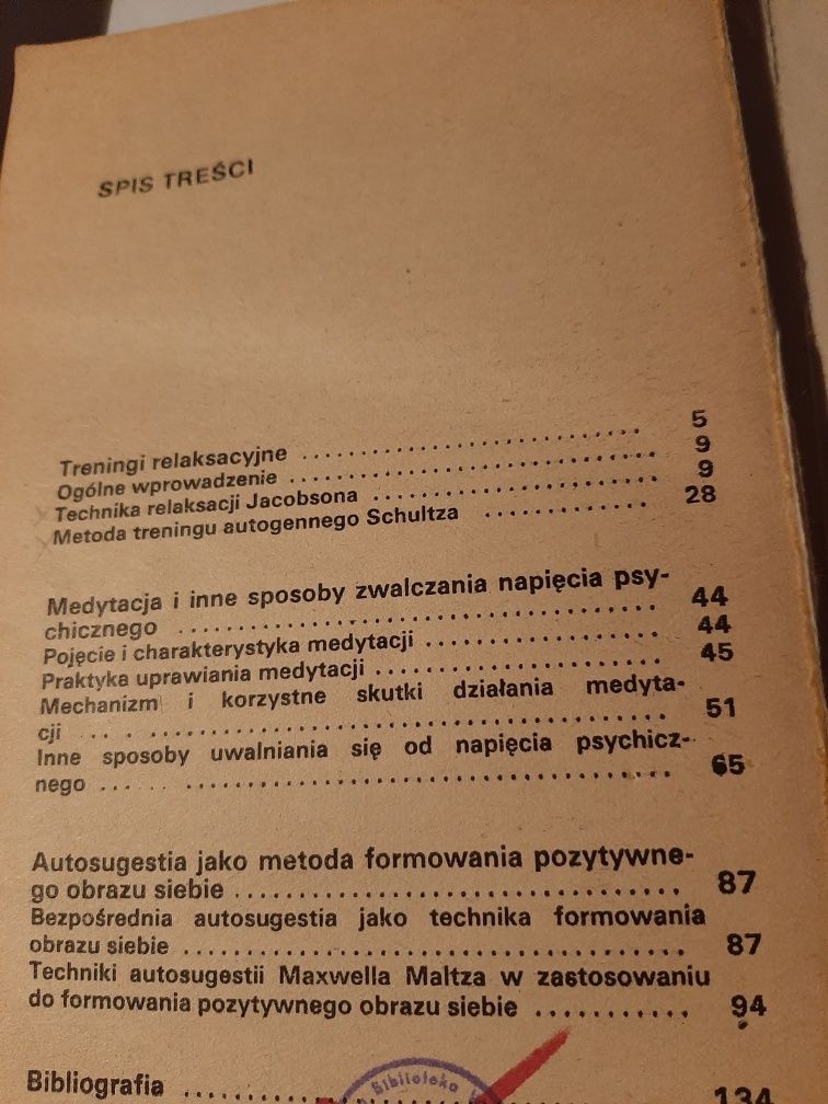 Relaks i autosugestia. S.Siek