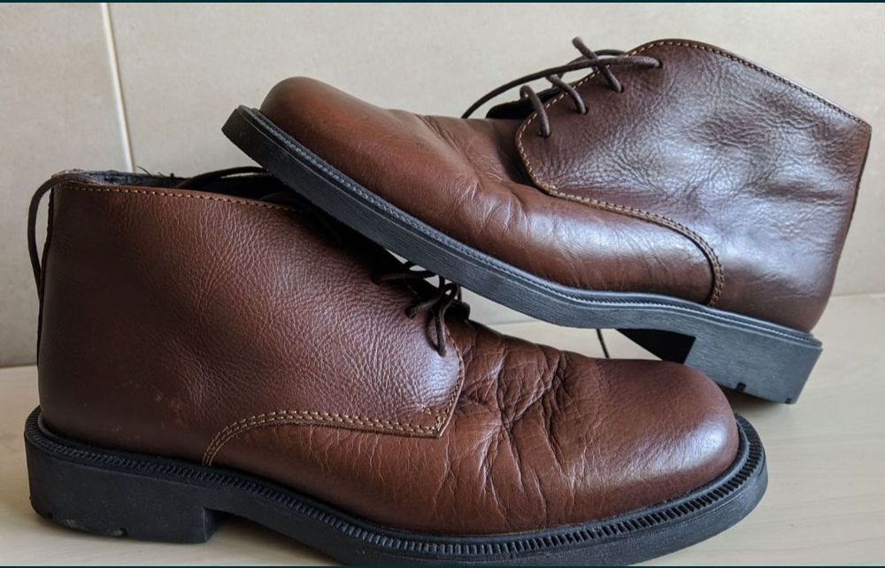 Botins Homem em Pele