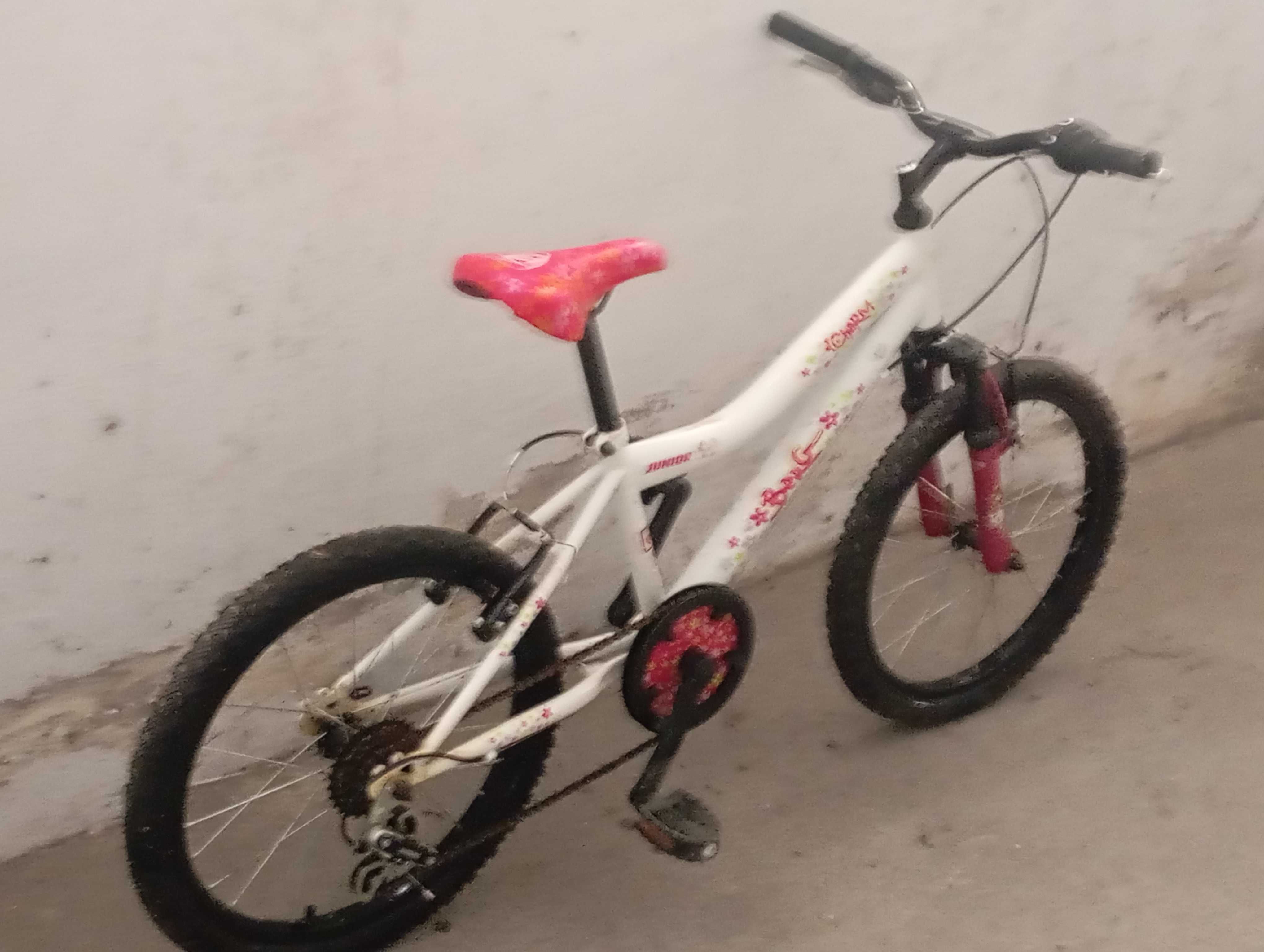 Bicicleta de menina.