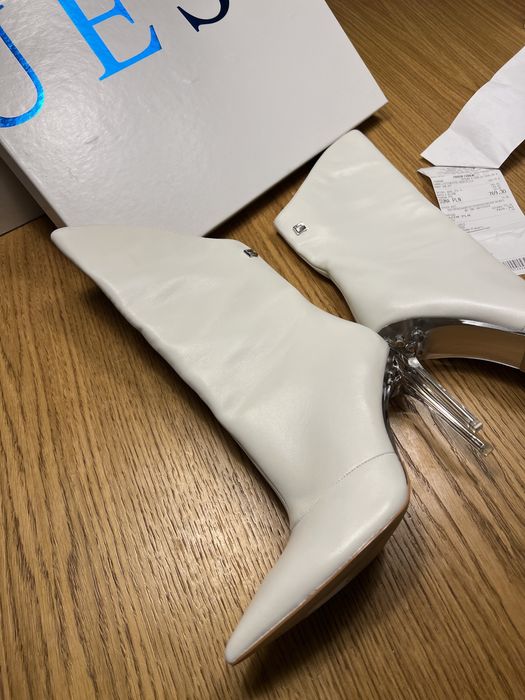 Botki skórzane GUESS