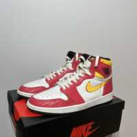 Buty Nike Air Jordan 1 aj1 Fushion red swoosh
