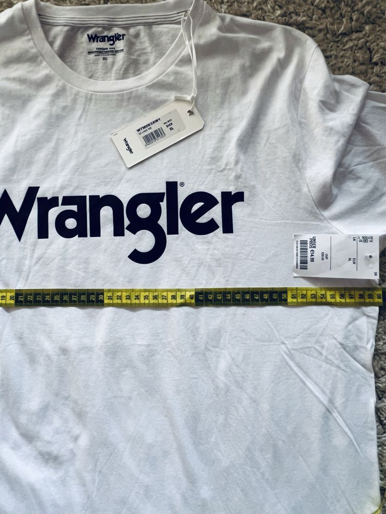 Новая мужская футболка Wrangler оригинал большой размер XL,XXL,L