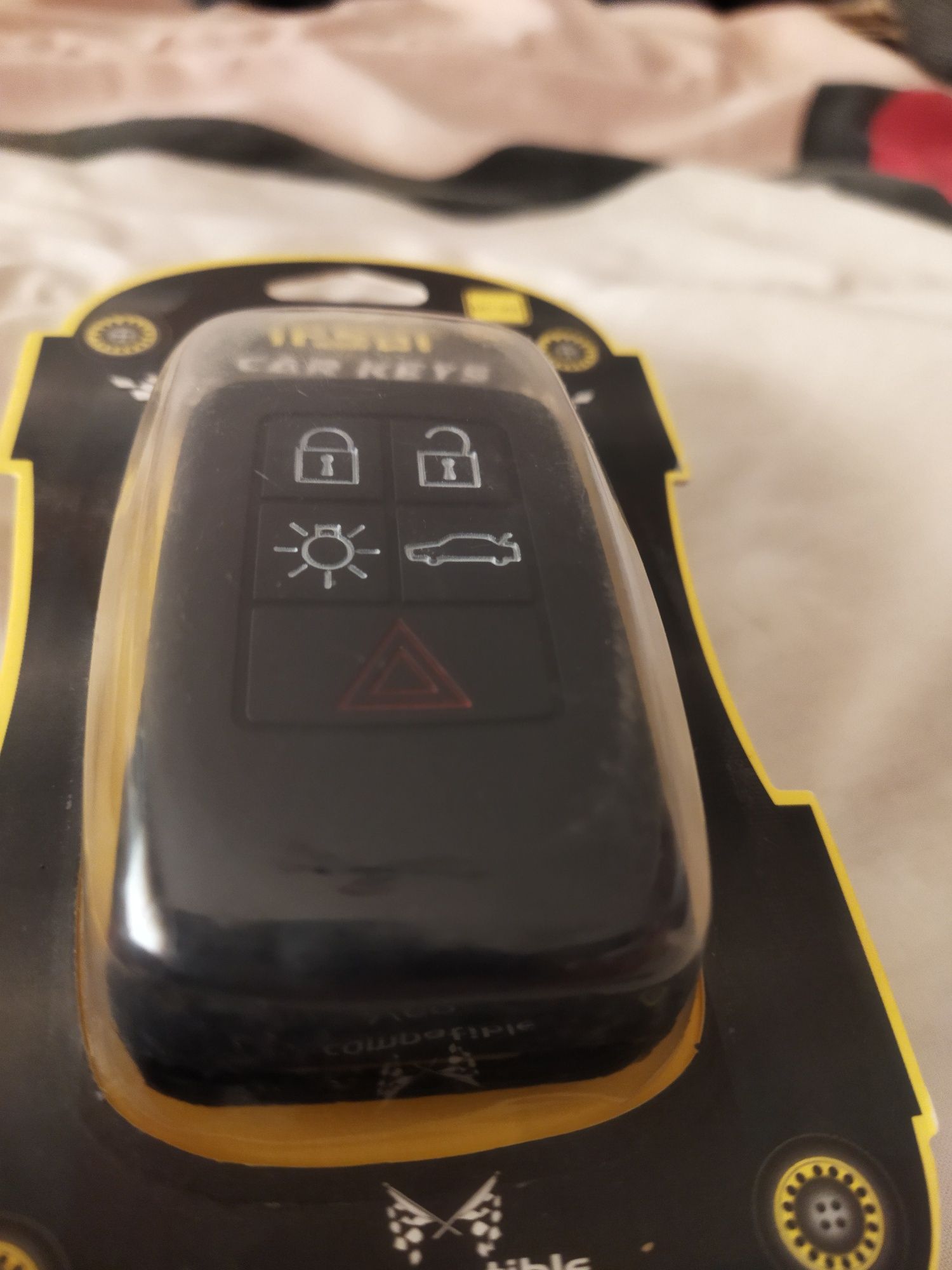 Capa silicone chaves carro Volvo v60 novo