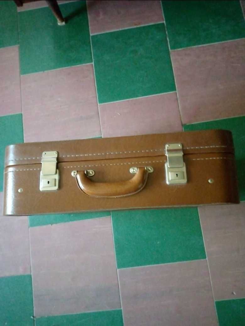 Кожаный чемодан 55х35х17см,  СССР