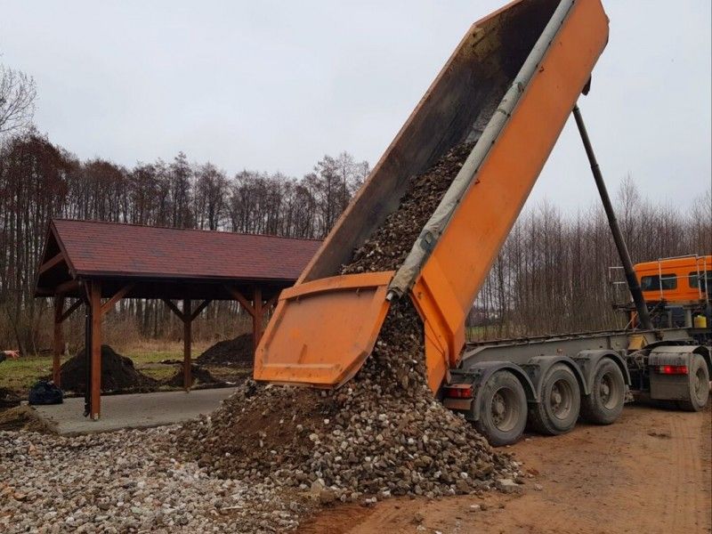 Transport wywrotki, HDS, koparki - piasek żwir ziema wywóz gruzu