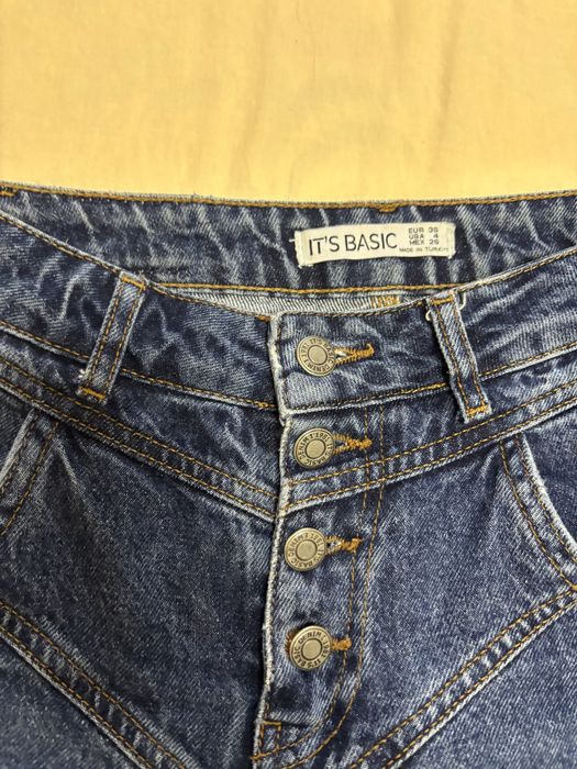 Джинси труби прямі трусики