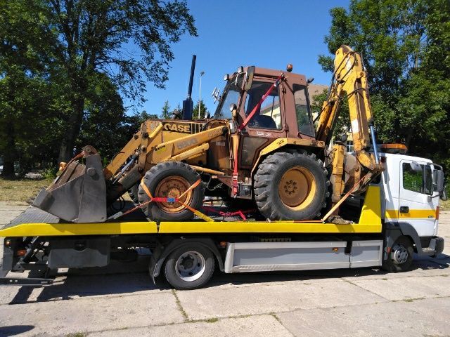 Pomoc drogowa, transport maszyn rolniczych, gabarytów, autolaweta,