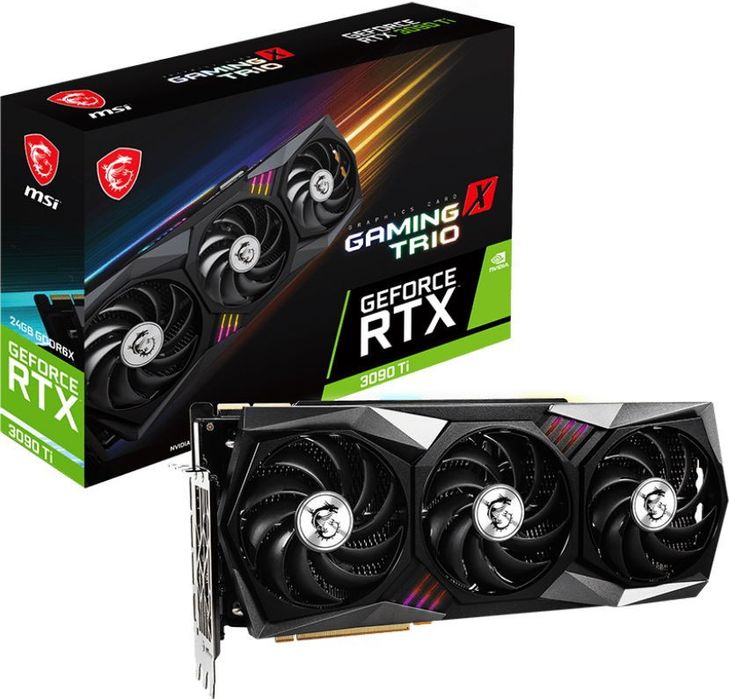 Видеокарта MSI GeForce RTX 3090 Ti GAMING X TRIO 24G