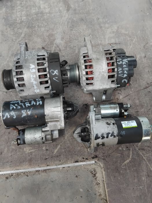 Rozrusznik, alternator vectra c zafira b astra h