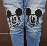 Spodnie jeansowe disney 134