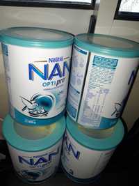 Latas de leite NAN opti pro 3 apartir dos 12meses