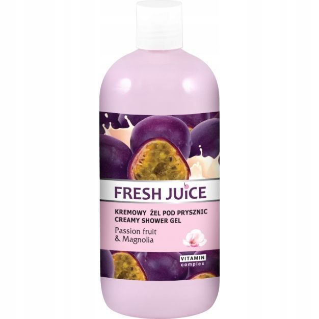 Fresh Juice Żel Pod Prysznic Kremowy Passion Fruit I Magnolia 500Ml