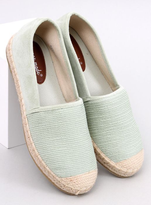 Espadryle Damskie Płócienne Haydon Green